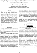 Cover page: Testing Two Explanations for the Disjunction Effect in Prisoner's Dilemma Games: Complexity and Quasi-Magical Thinking