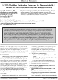 Cover page: MIST (Modified Intubating Sequence for Transmissibility) Bundle for Infectious Diseases with Aerosol Hazard