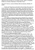 Cover page: Response to the comments by J.R. Southon and R.E. Taylor on "terrestr ial evidence of a nuclear catastrophe in paleoindian times"