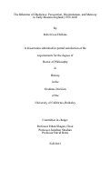 Cover page: The Dilemma of Obedience: Persecution, Dissimulation, and Memory in Early Modern England, 1553-1603