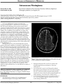 Cover page: Intraosseous Meningioma