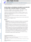 Cover page: Alcohol, tobacco, and marijuana consumption is associated with increased odds of same-day substance co- and tri-use