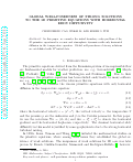 Cover page: Global well-posedness of strong solutions to the 3D primitive equations with horizontal eddy diffusivity