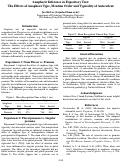 Cover page: Anaphoric Inference in Expository Text: The Effects of Anaphora Type, Mention Order and Typicality of Antecedent