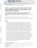 Cover page: Deletion of α5 nicotine receptor subunits abolishes nicotinic aversive motivational effects in a manner that phenocopies dopamine receptor antagonism