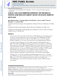 Cover page: A dual COX-2/sEH inhibitor improves the metabolic profile and reduces kidney injury in Zucker diabetic fatty rat