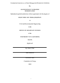 Cover page: Community Insurance as a Flood Management Element in California