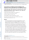 Cover page: Sexual Violence in Childhood and Post-Childhood: The Experiences of Young Men Who Have Sex With Men in Beirut