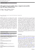 Cover page: QTL analysis of pasta quality using a composite microsatellite and SNP map of durum wheat