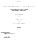 Cover page: Performance and Power Prediction of Compute Accelerators Using Machine Learning