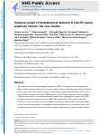 Cover page: Temporal variant of frontotemporal dementia in C9orf72 repeat expansion carriers: two case studies