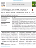 Cover page: CT ventilation functional image-based IMRT treatment plans are comparable to SPECT ventilation functional image-based plans