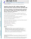 Cover page: Eganelisib, a First-in-Class PI3Kγ Inhibitor, in Patients with Advanced Solid Tumors: Results of the Phase 1/1b MARIO-1 Trial.