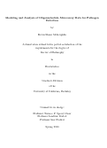 Cover page: Modeling and Analysis of Oligonucleotide Microarray Data for Pathogen Detection