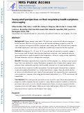 Cover page: Young Adult Perspectives on their Respiratory Health Symptoms Since Vaping