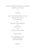 Cover page: Computational Modeling in Three Dimensions of Multi-DOF Ship Motion in a Viscous Fluid