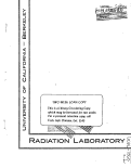 Cover page: THERMAL NEUTRON FISSION OF Am241