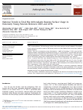 Cover page: National Trends in Total Hip Arthroplasty Bearing Surface Usage in Extremely Young Patients Between 2006 and 2016.