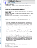 Cover page: Treatment of Fanconi Anemia–Associated Head and Neck Cancer: Opportunities to Improve Outcomes