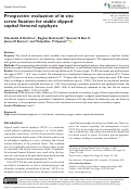 Cover page: Prospective evaluation of in situ screw fixation for stable slipped capital femoral epiphysis