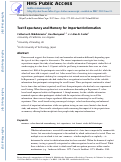 Cover page: Test Expectancy and Memory for Important Information