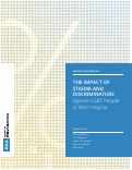 Cover page: The Impact of Stigma and Discrimination Against LGBT People in West Virginia