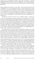 Cover page: “Strange Lands and Different Peoples”: Spaniards and Indians in Colonial Guatemala. By W. George Lovell and Christopher H. Lutz, with Wendy Kramer and William R. Swezey