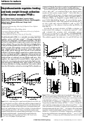 Cover page: Oleylethanolamide regulates feeding and body weight through activation of the nuclear receptor PPAR-α