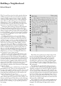 Cover page: Refilling a Neighborhood     [Adding Up and Multiplying Initiatives]