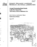 Cover page: Ground penetrating radar results at the Box Canyon Site 1996 Survey as Part of Infiltration Test