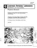 Cover page: Utilization of Amorphous Silicon Carbide (a-Si:C:H) as a Resistive Layer in Gas Microstrip Detectors