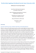 Cover page: The Hive Mind: Applying a Distributed Security Sensor Network to GENI- GENI Spiral 2 Final Project Report