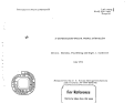 Cover page: A GENERALIZED ISOBAR MODEL FORMALISM