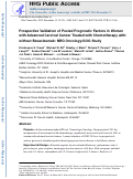 Cover page: Prospective Validation of Pooled Prognostic Factors in Women with Advanced Cervical Cancer Treated with Chemotherapy with/without Bevacizumab: NRG Oncology/GOG Study