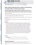 Cover page: Utility of Routine Head Ultrasounds in Infants on Extracorporeal Life Support: When is it Safe to Stop Scanning?