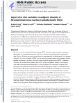 Cover page: Impact of in vitro evolution on antigenic diversity of Mycobacterium bovis bacillus Calmette-Guerin (BCG)