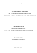 Cover page: I am but Mad North-North-West:  The Influence of Erasmus’ Moriae Encomium Upon Reason, Madness, and Mondarchy in Shakespeare’s Hamlet