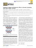 Cover page: Interplay of Orbital and Relativistic Effects in Bismuth Oxyhalides: BiOF, BiOCl, BiOBr, and BiOI