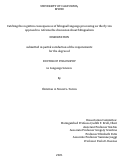 Cover page: Catching the cognitive consequences of bilingual language processing on the fly: An approach to reframe the discussion about bilingualism