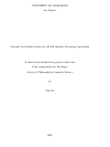 Cover page: Towards Controllable Generative AI with Intrinsic Reasoning Capabilities