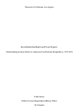 Cover page: Beyond Individual Rights and Private Property: Understanding Lockean Liberty in American Constitutional Jurisprudence, 1937-2023