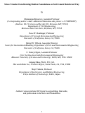 Cover page: Stress transfer from rocking shallow foundations on soil-cement reinforced clay