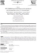 Cover page: NTP-CERHR Expert Panel Report on the reproductive and developmental toxicity of 2-bromopropane