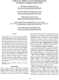 Cover page: Evidence for "Dumb" Local-to-Global Integration in Children's Judgments about Motion