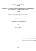 Cover page: Validation of 90-Day Percent Erection Fullness as a Predictor of Long-Term Potency Recovery after Robot-Assisted Radical Prostatectomy