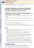 Cover page: Evaluation of complications and neurological deficits with three-column spine reconstructions for complex spinal deformity: a retrospective Scoli-RISK-1 study.