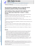 Cover page: The kynurenine to tryptophan ratio as a prognostic tool for glioblastoma patients enrolling in immunotherapy.