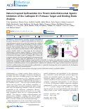 Cover page: Nature-Inspired Gallinamides Are Potent Antischistosomal Agents: Inhibition of the Cathepsin B1 Protease Target and Binding Mode Analysis.