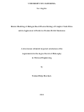 Cover page: Kinetic Modeling of Halogen-Based Plasma Etching of Complex Oxide Films and its Application to Predictive Feature Profile Simulation