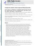 Cover page: A diagnostic model for chronic hypersensitivity pneumonitis